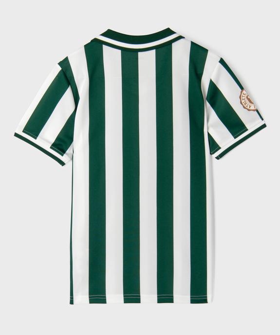 Tee-shirt manches courtes en mesh style maillot de foot garçon vue4 - GEMO (JUNIOR) - GEMO