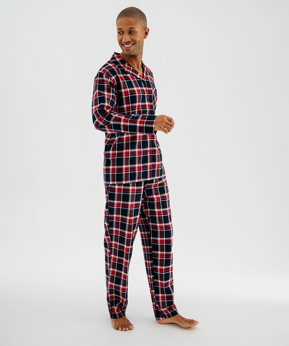 Pyjama à carreaux homme - LuluCastagnette vue2 - LULUCASTAGNETTE - GEMO