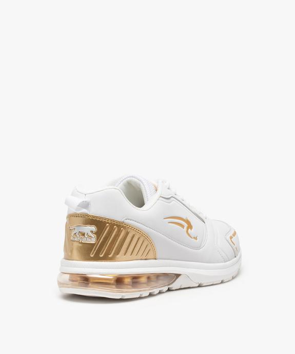 Baskets homme bicolores semelle à bulle d’air – Airness vue4 - AIRNESS - GEMO