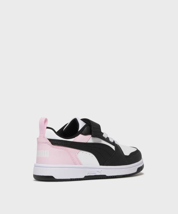 Baskets basses Rebound V6 fille - Puma vue4 - PUMA - GEMO