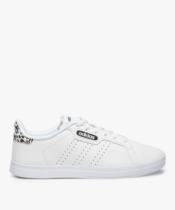 Tennis femme unies à lacets – Adidas Courtpoint CL X vue1 - ADIDAS - GEMO