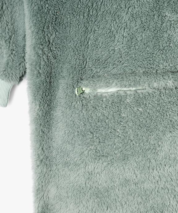 Chemise de nuit à capuche en maille peluche enfant vue2 - GEMO (ENFANT) - GEMO