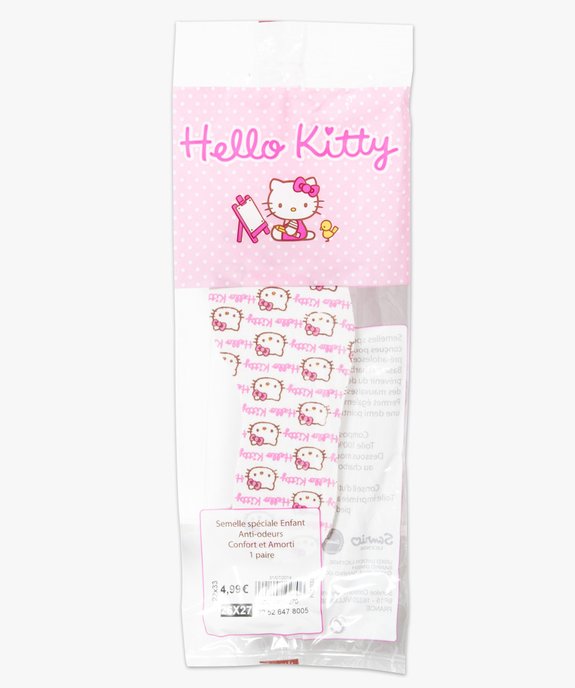Semelles enfant été en toile - Hello Kitty vue1 - HELLO KITTY - GEMO