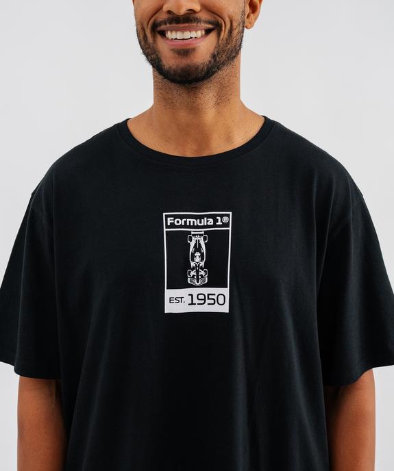 Tee-shirt avec motif voiture de course devant et dos homme - Formule 1 vue3 - FORMULA 1 - GEMO