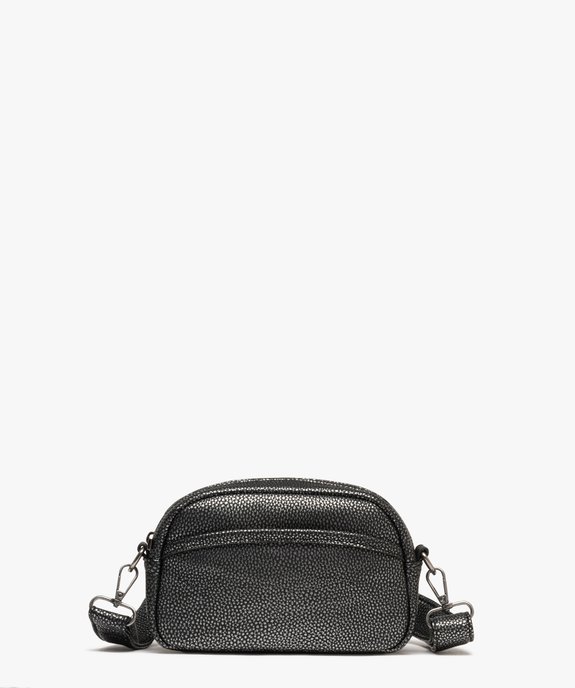 Sac à bandoulière grainé petit format femme vue1 - GEMO (ACCESS) - GEMO