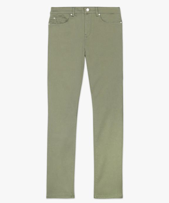 Pantalon femme coupe Regular en stretch vue4 - GEMO(FEMME PAP) - GEMO