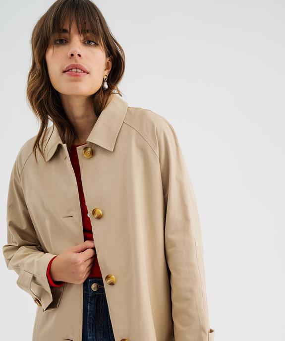 Trench droit femme - LuluCastagnette vue7 - LULUCASTAGNETTE - GEMO