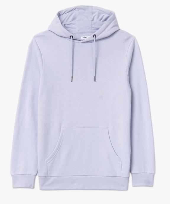 Sweat à capuche non molletonné homme vue4 - GEMO (HOMME) - GEMO
