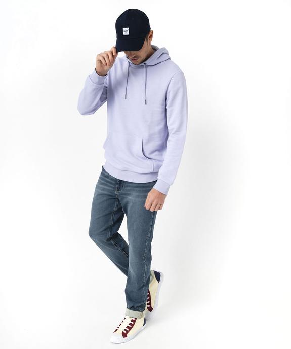 Sweat à capuche non molletonné homme vue5 - GEMO (HOMME) - GEMO