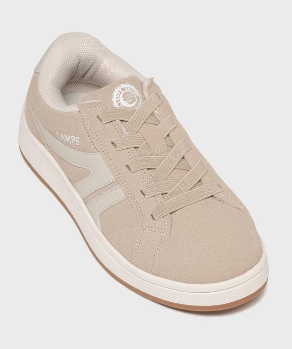 Baskets à lacets esprit campus fille - Camps United vue5 - CAMPS - GEMO