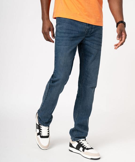Jean écoresponsable coupe slim homme vue1 - GEMO 4G HOMME - GEMO