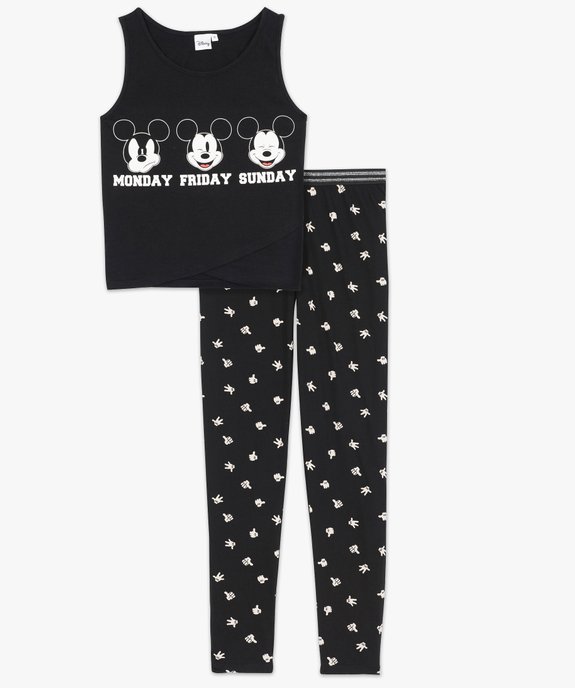 Pyjama 2 pièces motifs Mickey - Disney vue4 - MICKEY - GEMO