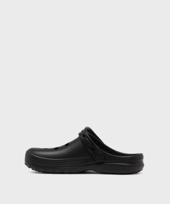 Sabots souples unis et perforés garçon vue3 - GEMO (PLAGE) - GEMO