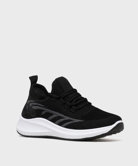 Baskets basses running en mesh à lacets femme - Valentina Baldano vue2 - VALENTINA BALDA - GEMO