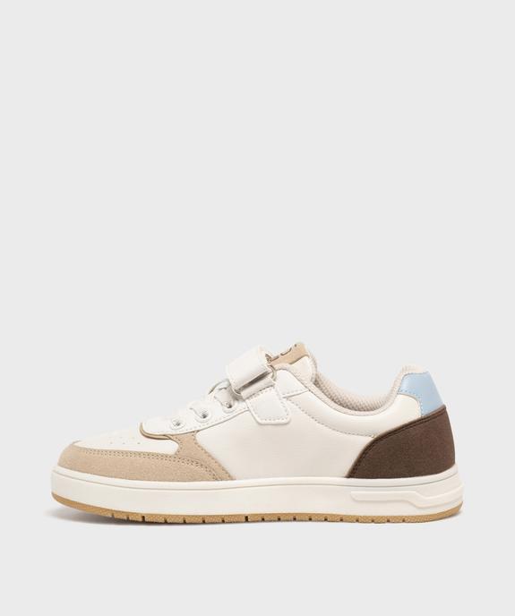 Baskets à lacets élastiques et scratch garçon - 5 Miles vue3 - 5 MILES - GEMO