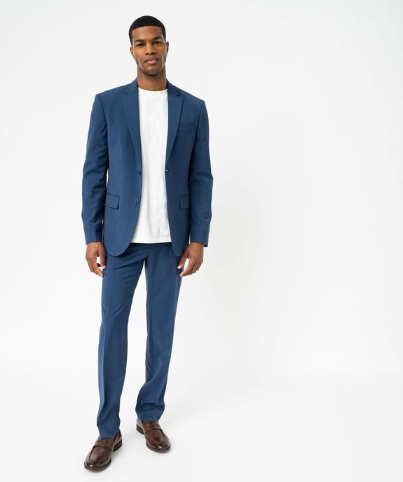 Pantalon de costume ajusté homme vue5 - GEMO (HOMME) - GEMO