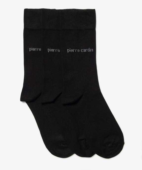 Chaussettes hautes homme (lot de 3) - Pierre Cardin vue1 - PIERRE CARDIN D - GEMO