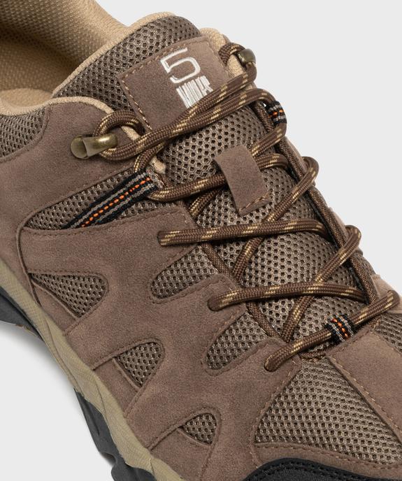 Chaussures de randonnée basses en mesh homme - 5 Miles vue6 - 5 MILES GEMO FOR GOOD - GEMO