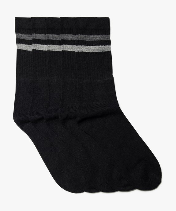 Chaussettes de sport homme (lot de 5) vue1 - PREMIER PRIX BY GEMO - GEMO