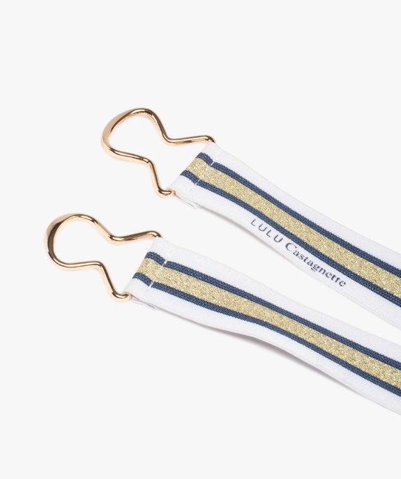 Ceinture fille élastique à paillettes - LuluCastagnette vue2 - LULUCASTAGNETTE - GEMO