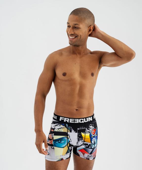 Boxer microfibre ultra stretch homme en boite cadeau - Freegun x Goldorak vue1 - FREEGUN - GEMO