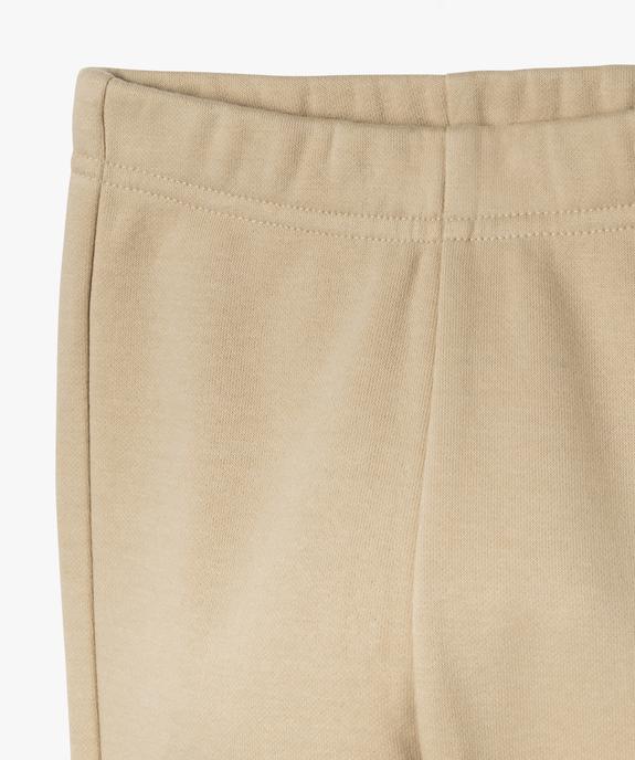 Ensemble 2 pièces sweat et pantalon en molleton bébé garçon - GEMO 4G BEBE Ensemble 2 pièces sweat et pantalon en molleton bébé garçon vue3 - GEMO 4G BEBE - GEMO