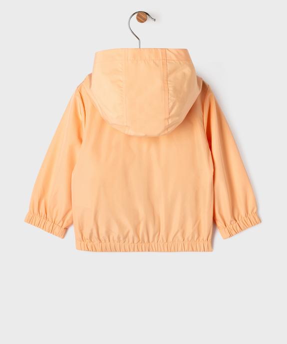 Blouson coupe-vent imperméable bébé fille vue8 - GEMO(BEBE DEBT) - GEMO