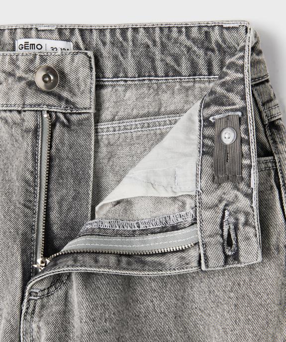 Jean Straight avec taille ajustable fille vue2 - GEMO 4G FILLE - GEMO