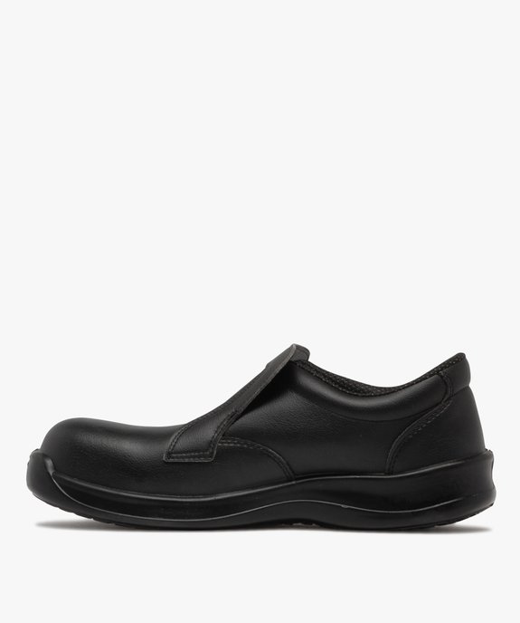 Chaussures de sécurité femme unies à enfiler vue3 - GEMO (EQUIPT) - GEMO