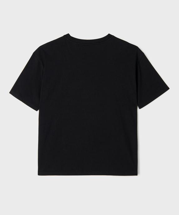 Tee-shirt imprimé col rond fille - FORTNITE vue4 - FORTNITE - GEMO