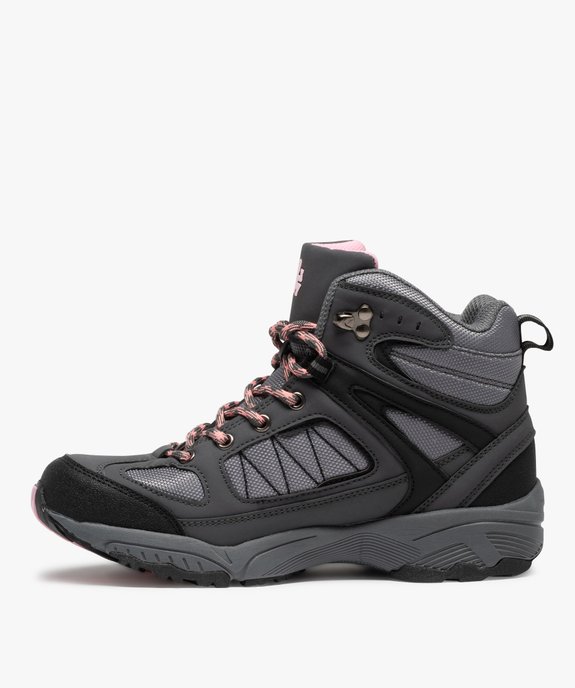 Chaussures de randonnée femme à lacets – Koh-Lanta vue3 - KOH-LANTA - GEMO