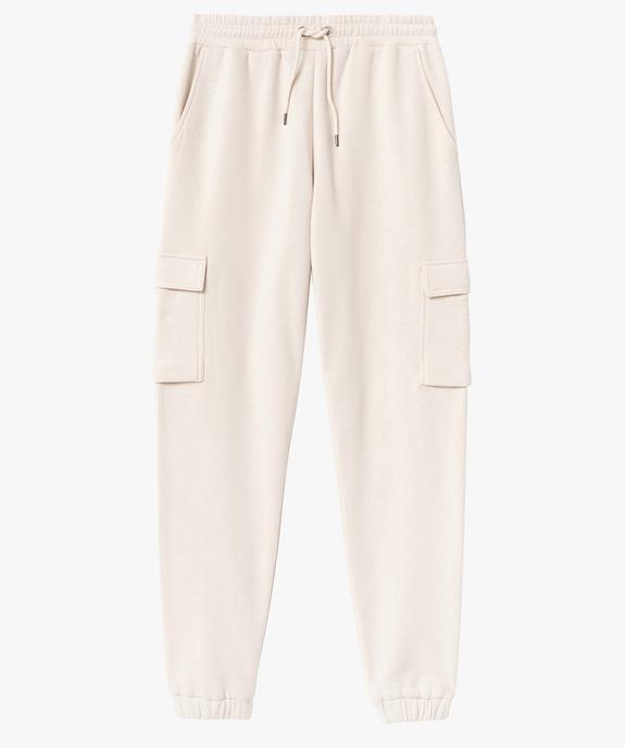 Pantalon de jogging homme molletonné vue4 - GEMO (HOMME) - GEMO