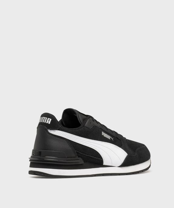 Baskets basses ST Runner V4 en cuir suédé homme - Puma vue4 - PUMA - GEMO