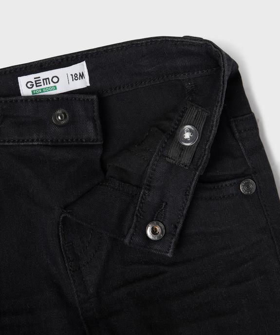 Jean slim extensible bébé garçon vue2 - GEMO 4G BEBE - GEMO
