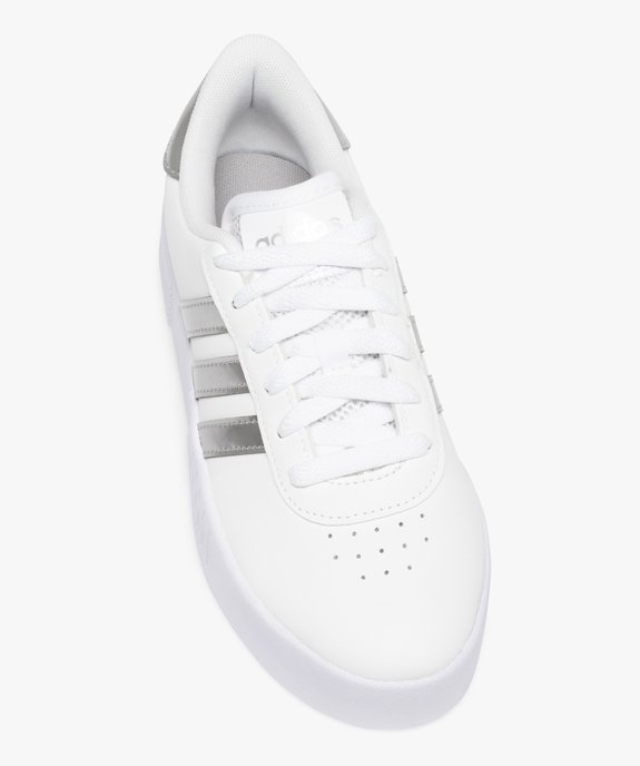 Baskets femme à bandes métallisées – Adidas Courtbold vue5 - ADIDAS - GEMO