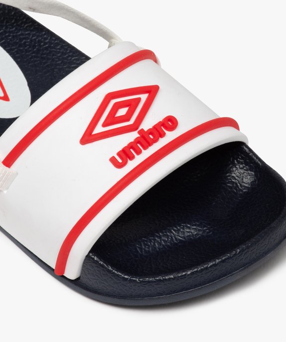 Mules de piscine garçon avec bride élastiquée - Umbro vue6 - UMBRO - GEMO
