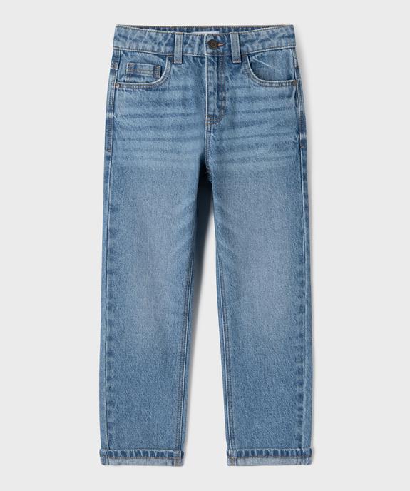 Jean Relaxed avec taille ajustable garçon vue2 - GEMO (ENFANT) - GEMO