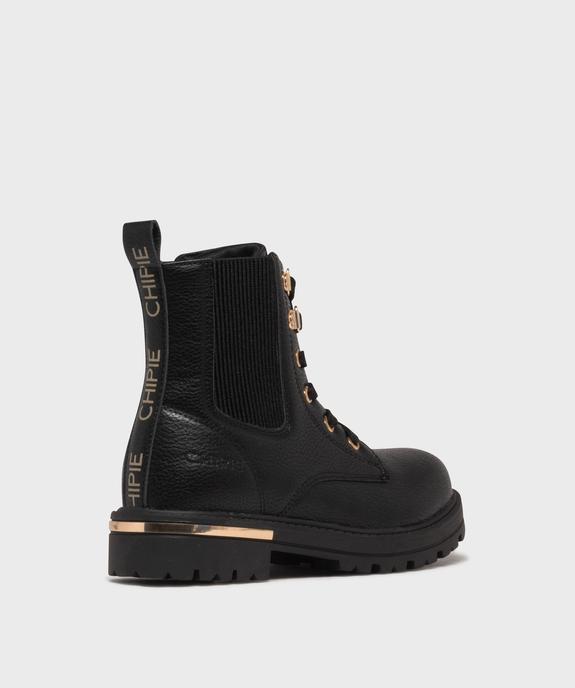 Boots avec élastique et semelle crantée fille - Chipie vue4 - CHIPIE - GEMO