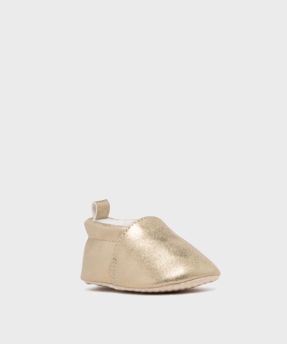 Chaussures de naissance métallisées bébé fille - Little Love vue2 - LITTLE LOVE - GEMO