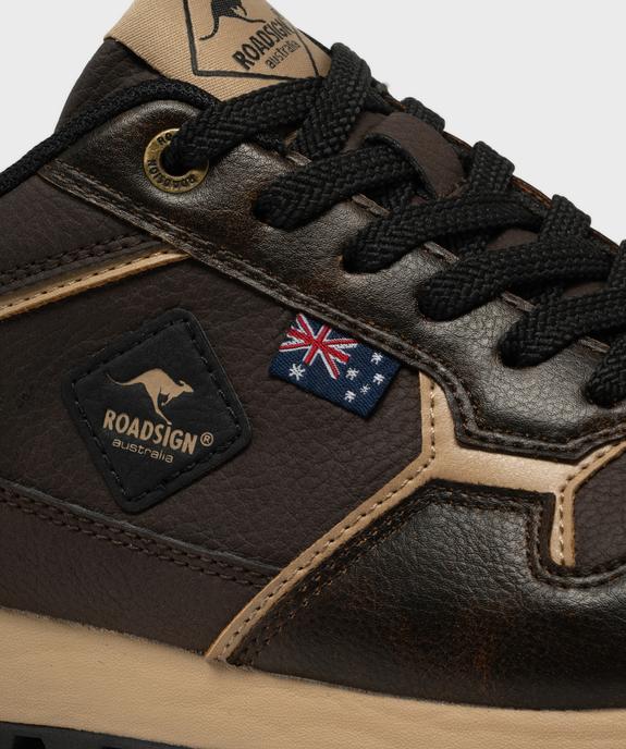 Baskets citadines bicolores homme - Roadsign vue6 - ROADSIGN D - GEMO