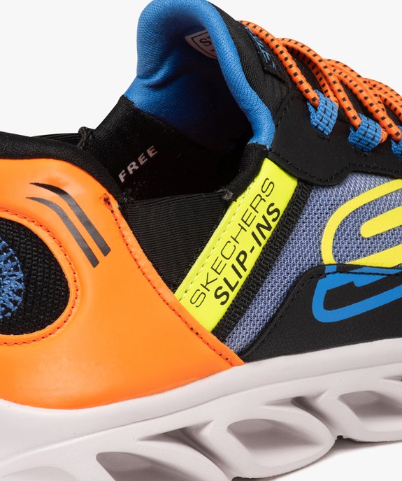 Baskets garçon running multicolores à enfiler - Skechers vue6 - SKECHERS - GEMO
