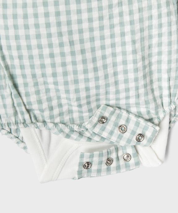 Ensemble 2 pièces bébé garçon body et barboteuse - LuluCastagnette vue3 - LULU CASTAGNETTE G4G D - GEMO