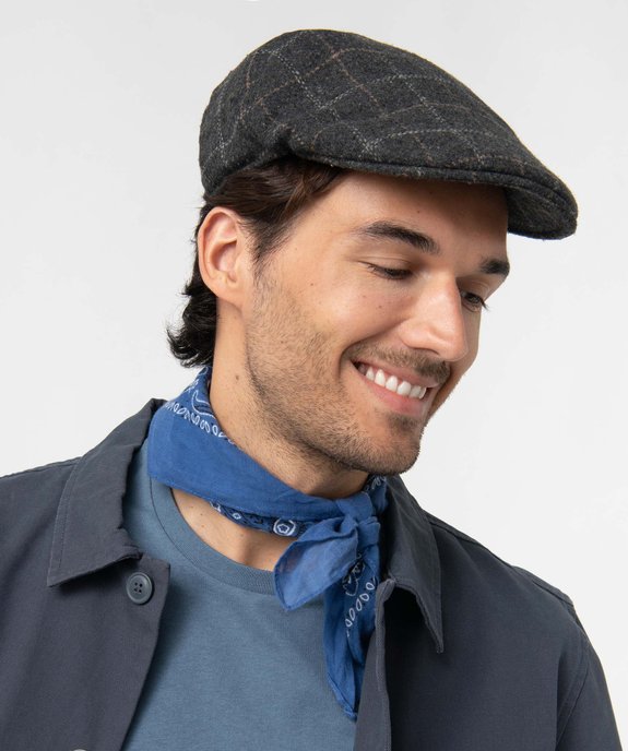 Casquette à carreaux style Gavroche homme vue3 - GEMO (ACCESS) - GEMO