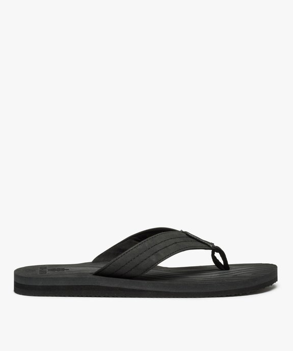 Tongs homme unies à larges brides – Koh Lanta vue2 - KOH-LANTA - GEMO