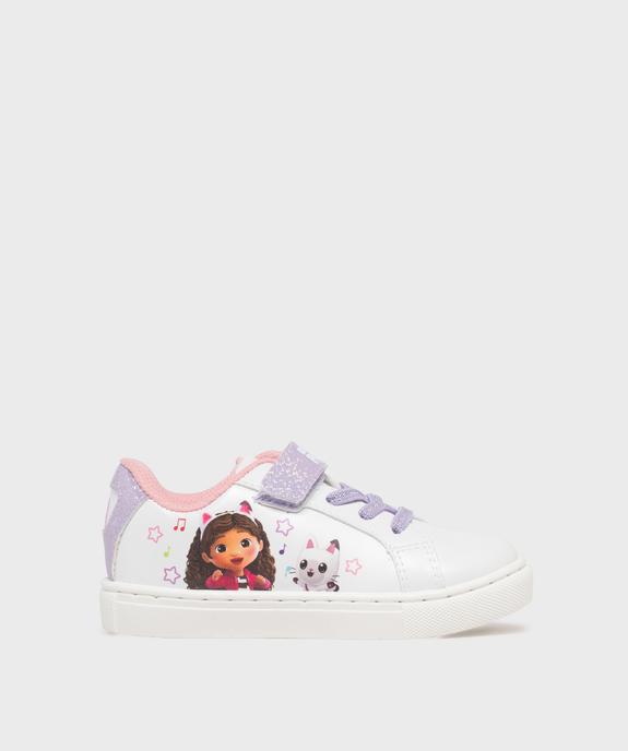 Baskets avec détails pailletés fermeture scratch fille - Gabby’s Dollhouse vue1 - GABBY - GEMO