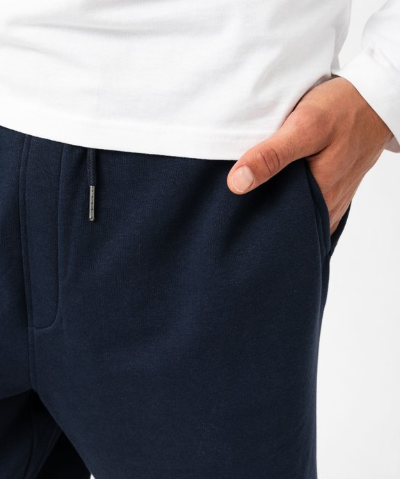 Bermuda homme en maille extensible vue4 - GEMO (HOMME) - GEMO