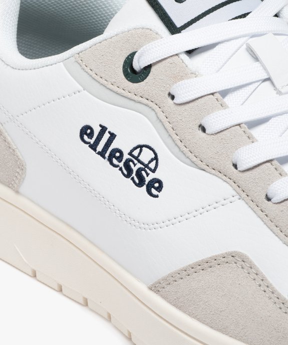 Baskets homme bi-matières à lacets style rétro - Ellesse vue6 - ELLESSE - GEMO