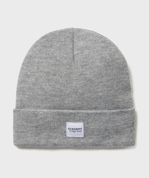 Bonnet uni en maille fine fille  vue1 - GEMO (JUNIOR) - GEMO