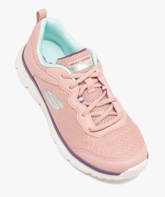 Baskets femme running à paillettes - Skechers vue5 - SKECHERS - GEMO
