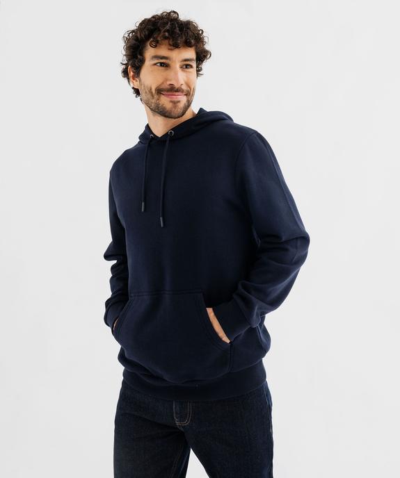 Sweat à capuche intérieur molletonné homme vue2 - GEMO 4G HOMME - GEMO